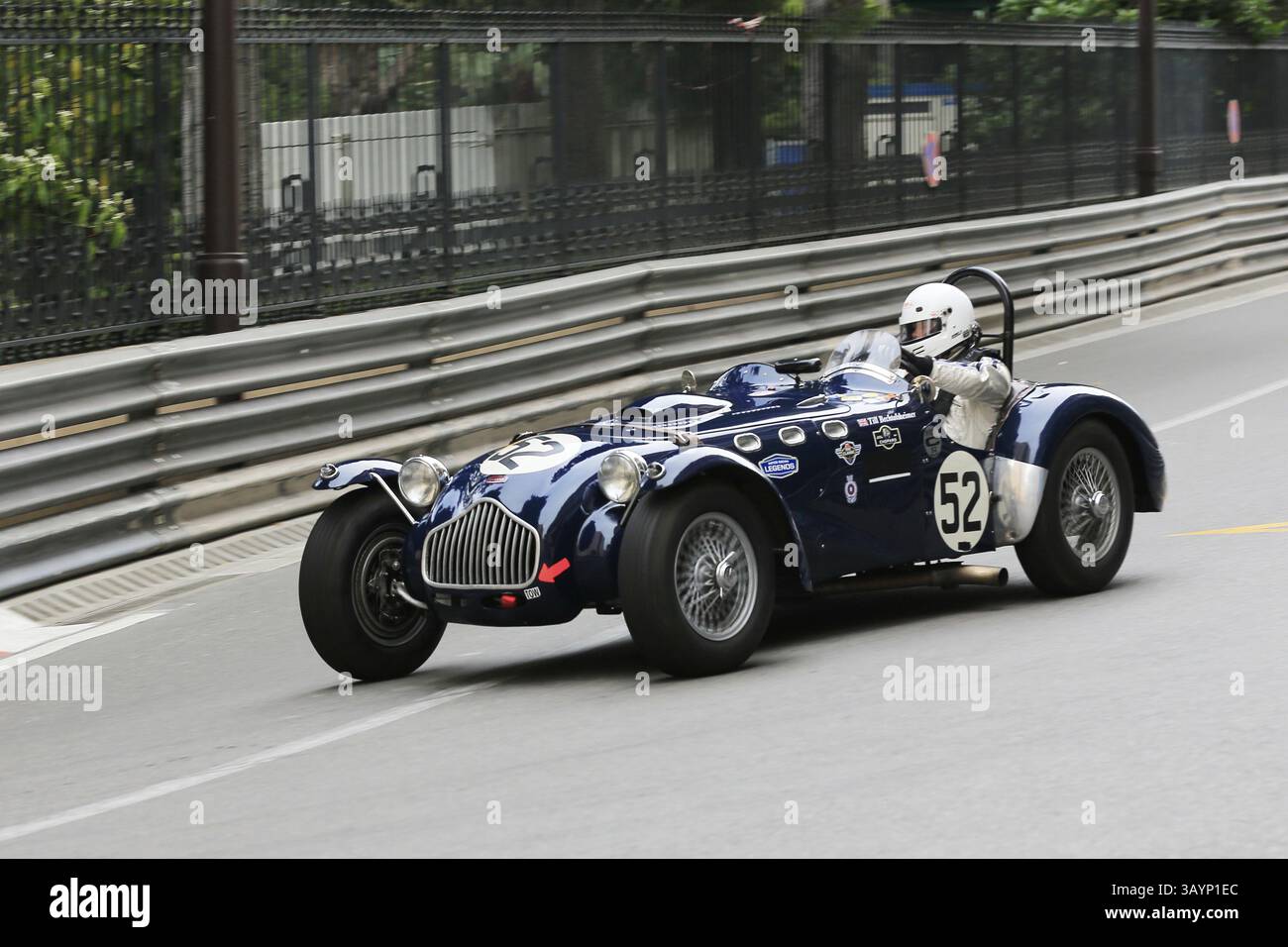 Allard J2 de 1950, série C, voitures de sport à traction avant 1952-1955, 10ème Grand Prix Monaco historique Banque D'Images