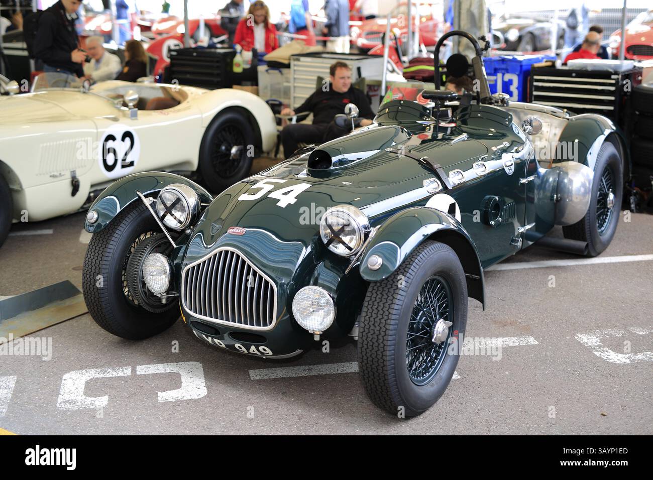 Allard J2 de 1951, 10ème Grand Prix Monaco historique Banque D'Images