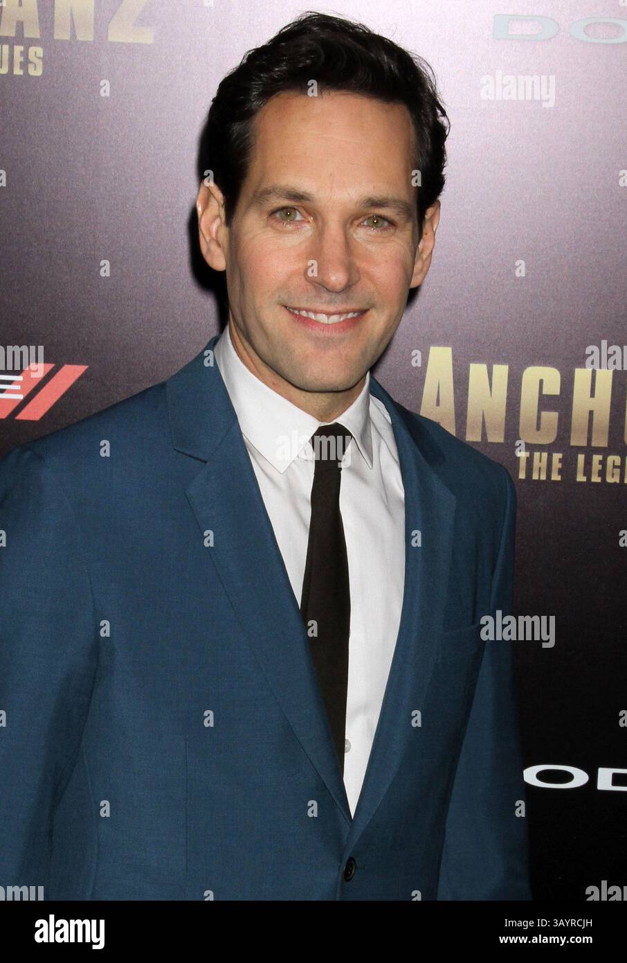 Paul Rudd à la première de 'Anchorman 2 : The Legend continues' au Beacon Theatre de New York - 15 décembre 2013 Banque D'Images
