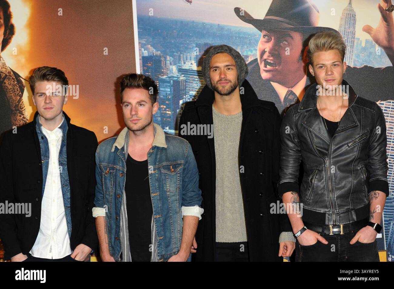 Lawson à la première britannique de 'Anchorman 2 : The Legend continues' au vue West End de Londres, le 11 décembre 2013 Banque D'Images