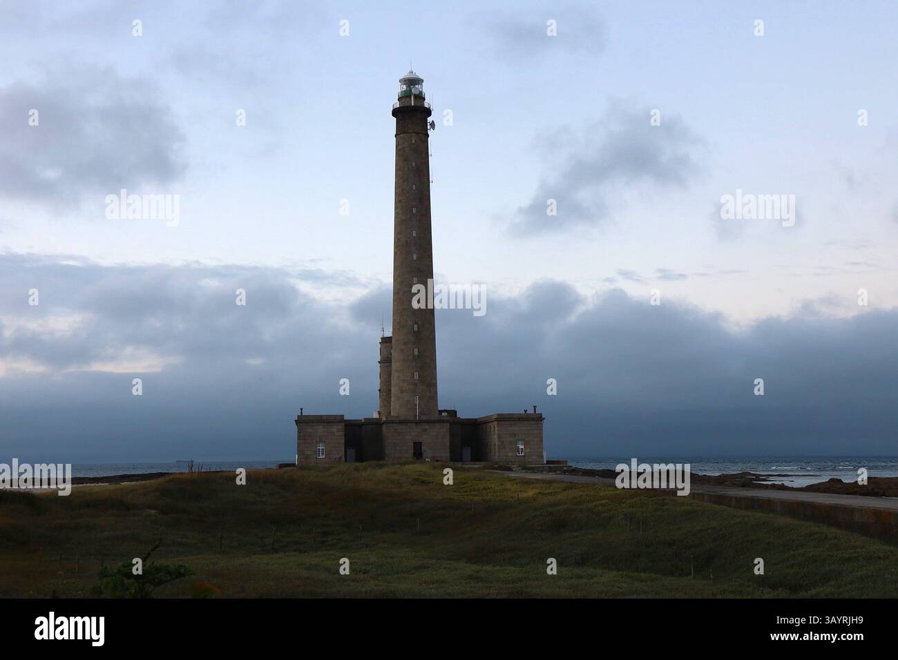 Le phare de Gatteville-Barfleur, ville de Gatteville le Phare, département de la Manche, France Banque D'Images
