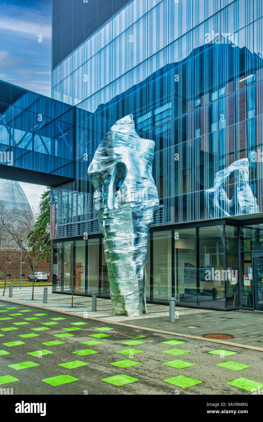 Sculpture - Concordia Campus - vues Banque D'Images