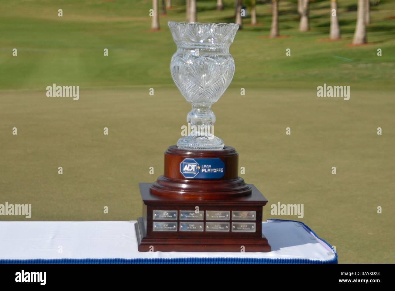 Novembre 23,2008 Ji-Yai Shinn vainqueur du championnat ADT de la LPGA 2008 au Trump International Golf Club à West Palm Beach, FL. (Crédit image : © Lou Novick/Cal Sport Media) Banque D'Images