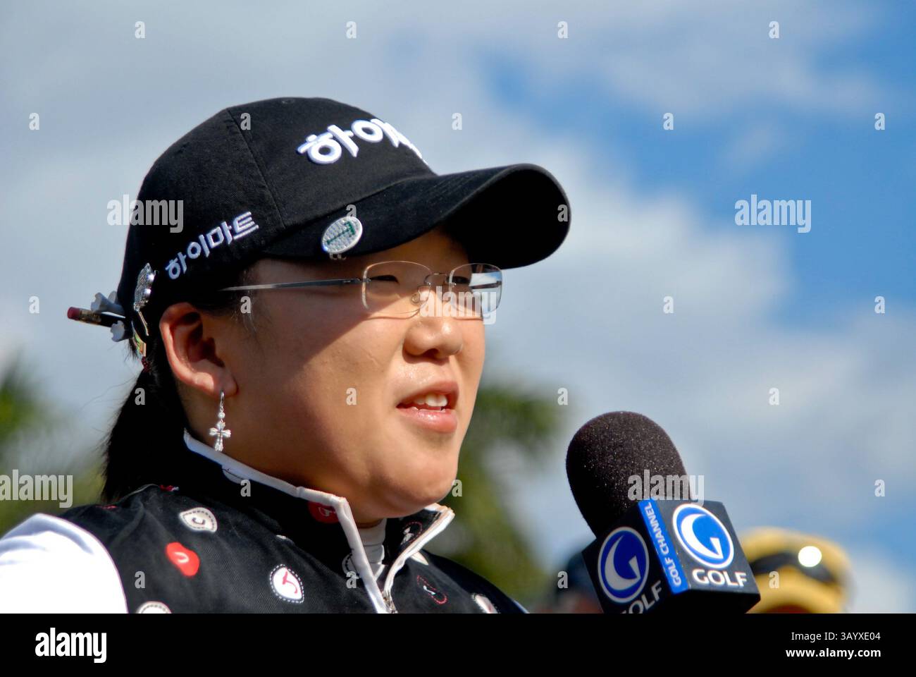 Novembre 23,2008 Ji-Yai Shinn vainqueur du championnat ADT de la LPGA 2008 au Trump International Golf Club à West Palm Beach, FL. (Crédit image : © Lou Novick/Cal Sport Media) Banque D'Images