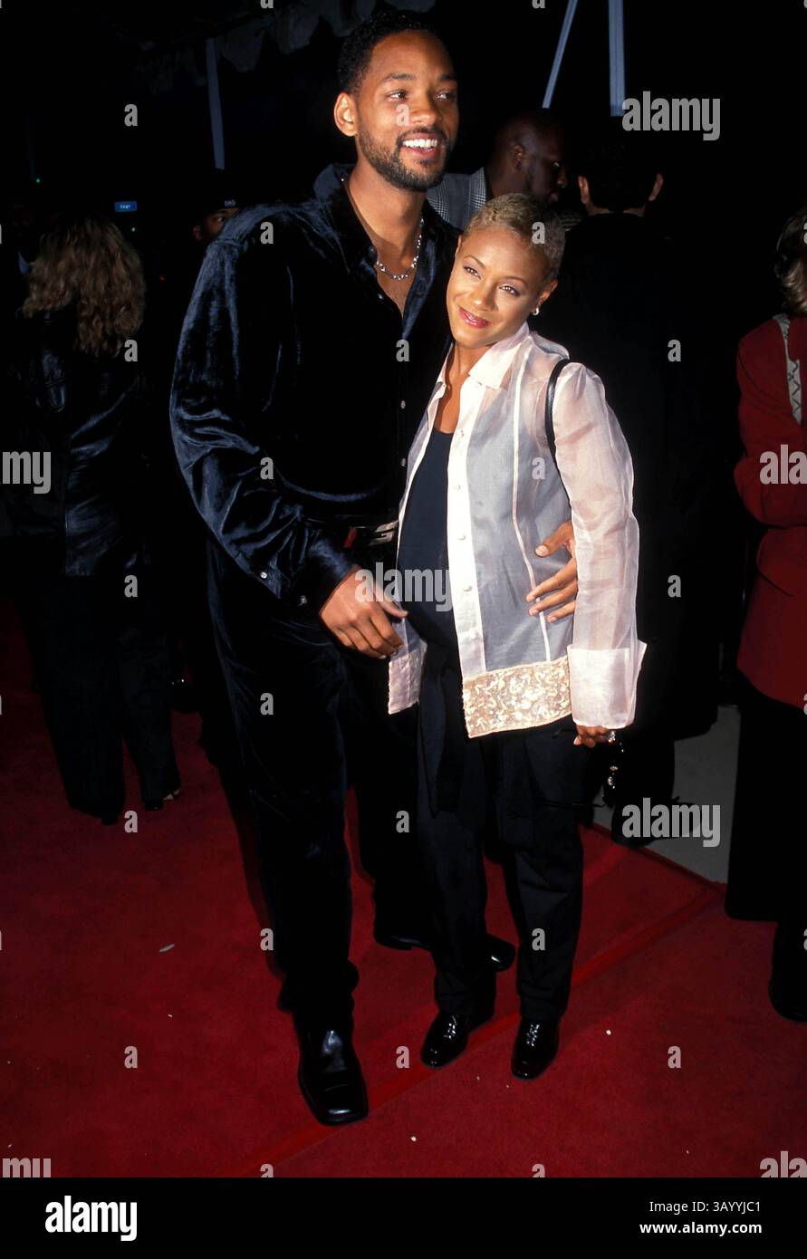 05 MAI 1998 PREMIÈRE WOO 05051998. WILL SMITH ET JADA
