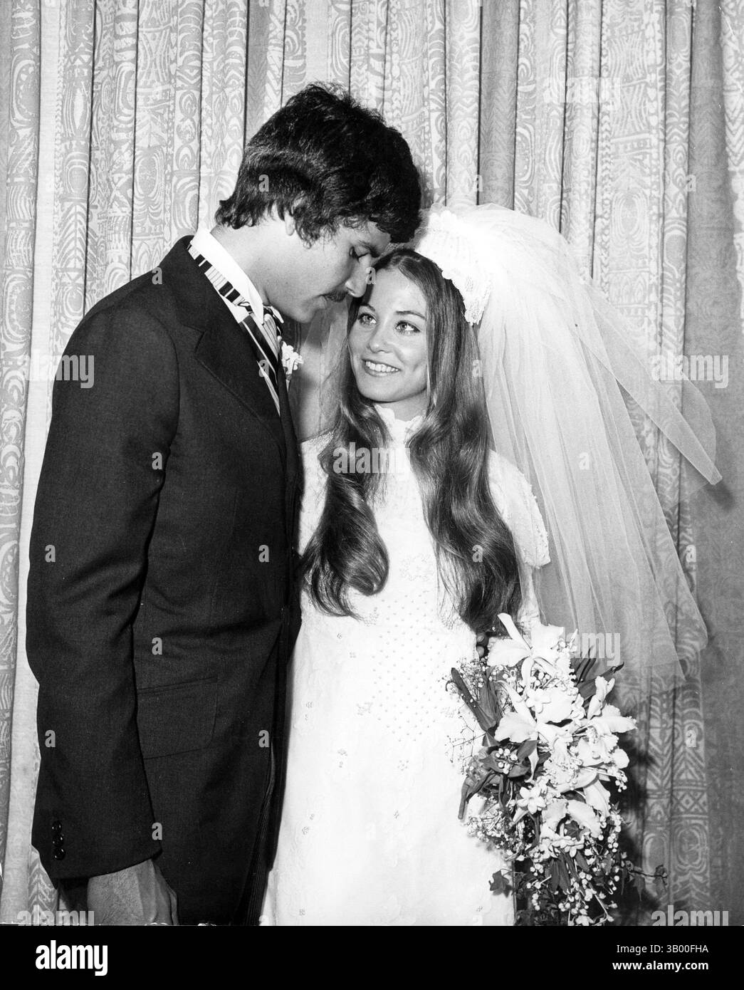 19 AOÛT 2008 - MARK SPITZ ET LE MANNEQUIN SUSAN WEINER . MARIAGE À L'HÔTEL BEVERLY HILLS..COPYRIGHT 1973.A1613. MARKSPITZRETRO (crédit image : © Globe photos/ZUMApress.com) Banque D'Images