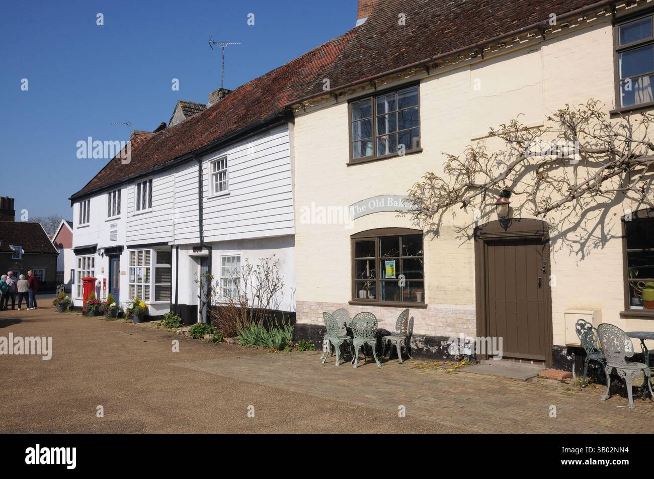 La vieille boulangerie/le vieux bureau de poste, Woolpit, Suffolk Banque D'Images