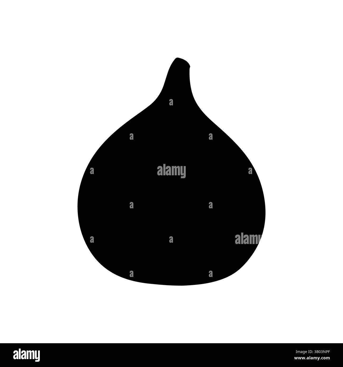 Design d'illustration plat de vecteur silhouette de figue. Illustration de Vecteur Design d'illustration plat de vecteur silhouette de figue. Illustration de Vecteur