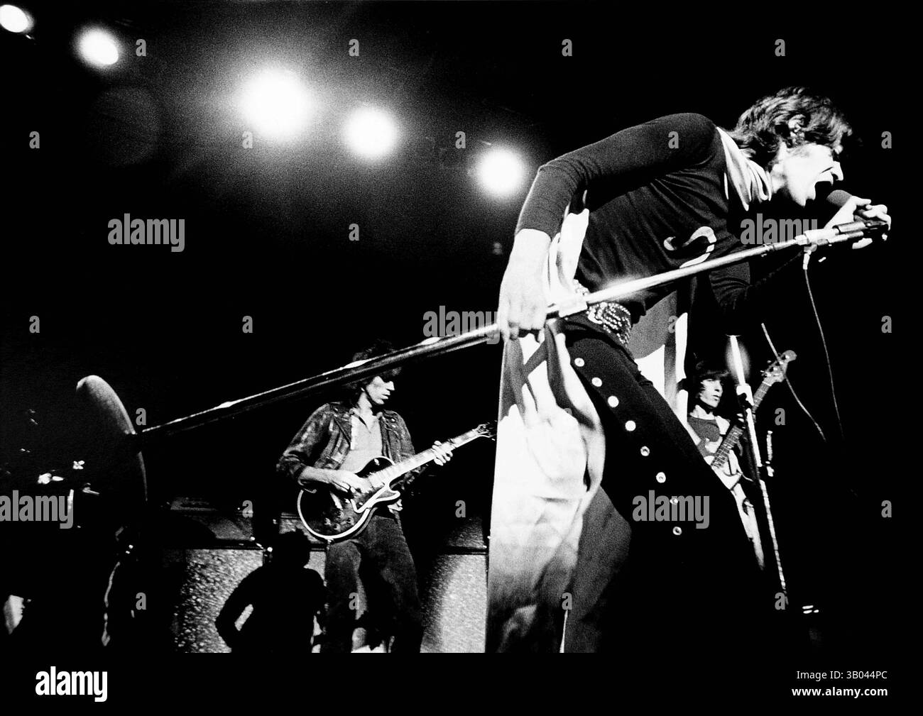 27 nov. 1969 - New York, NY, USA - (photo de Nov. 27 ou Nov. 28 Madison Square Garden concert - date exacte inconnue) chanteur MICK JAGGER et les Rolling Stones. (Crédit image : © Douglas Kent Hall/ZUMA Press) Banque D'Images