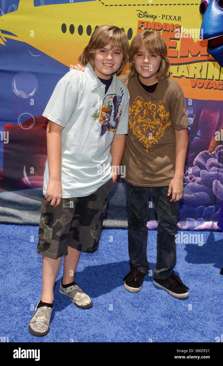10 JUIN 2007 - HOLLYWOOD, CALIFORNIE, ÉTATS-UNIS - K53316DL.FINDING NEMO SUBMARINE VOYAGE PREMIÈRE TENUE À. DISNEYLAND, ANAHEIM, CA.6-10-07 - 2007.IMAGE :DYLAN,COLE SPROUSE(crédit image : © Dave Longendyke/Globe photos/ZUMAPRESS.com) Banque D'Images
