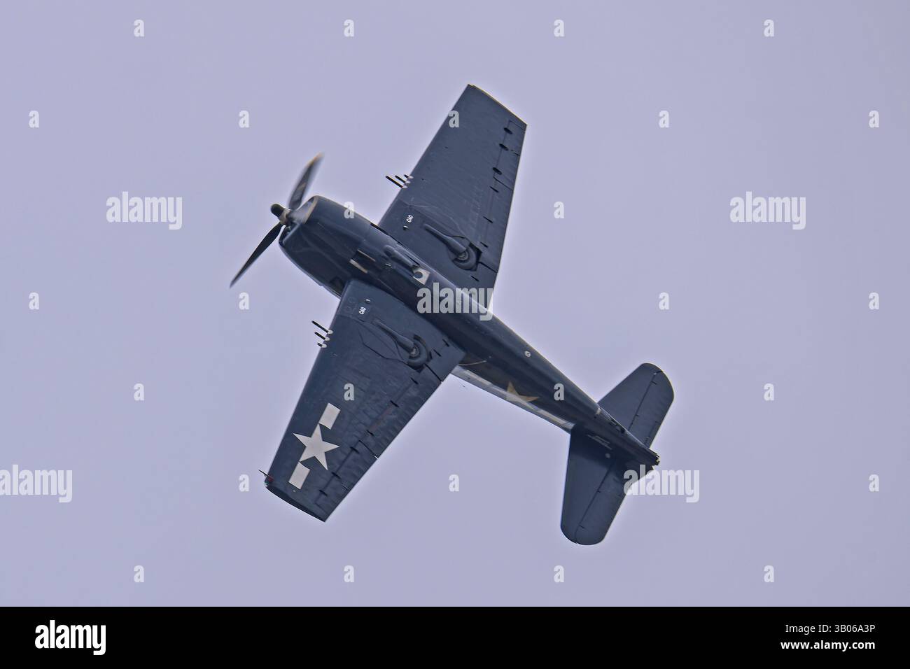 Wings Over West Texas 4-18-2025 Dyess AFB, TX USA CAF F6F-5 se produisant au Wings Over West Texas Air Show à Dyess AFB Banque D'Images