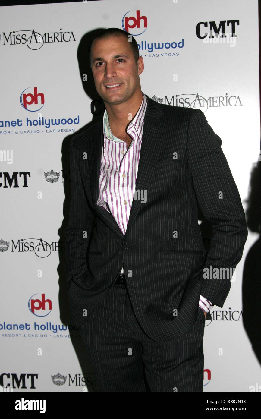 27 janvier 2007 - Hollywood, Californie, États-Unis - K51507EG.MISS CONFÉRENCE DE PRESSE AMÉRIQUE. ALADDIN HOTEL AND CASINO, LAS VEGAS, NEVADA 01-26-2007.NIGEL BARKER. - 2007(crédit image : © Ed Geller/Globe photos/ZUMAPRESS.com) Banque D'Images
