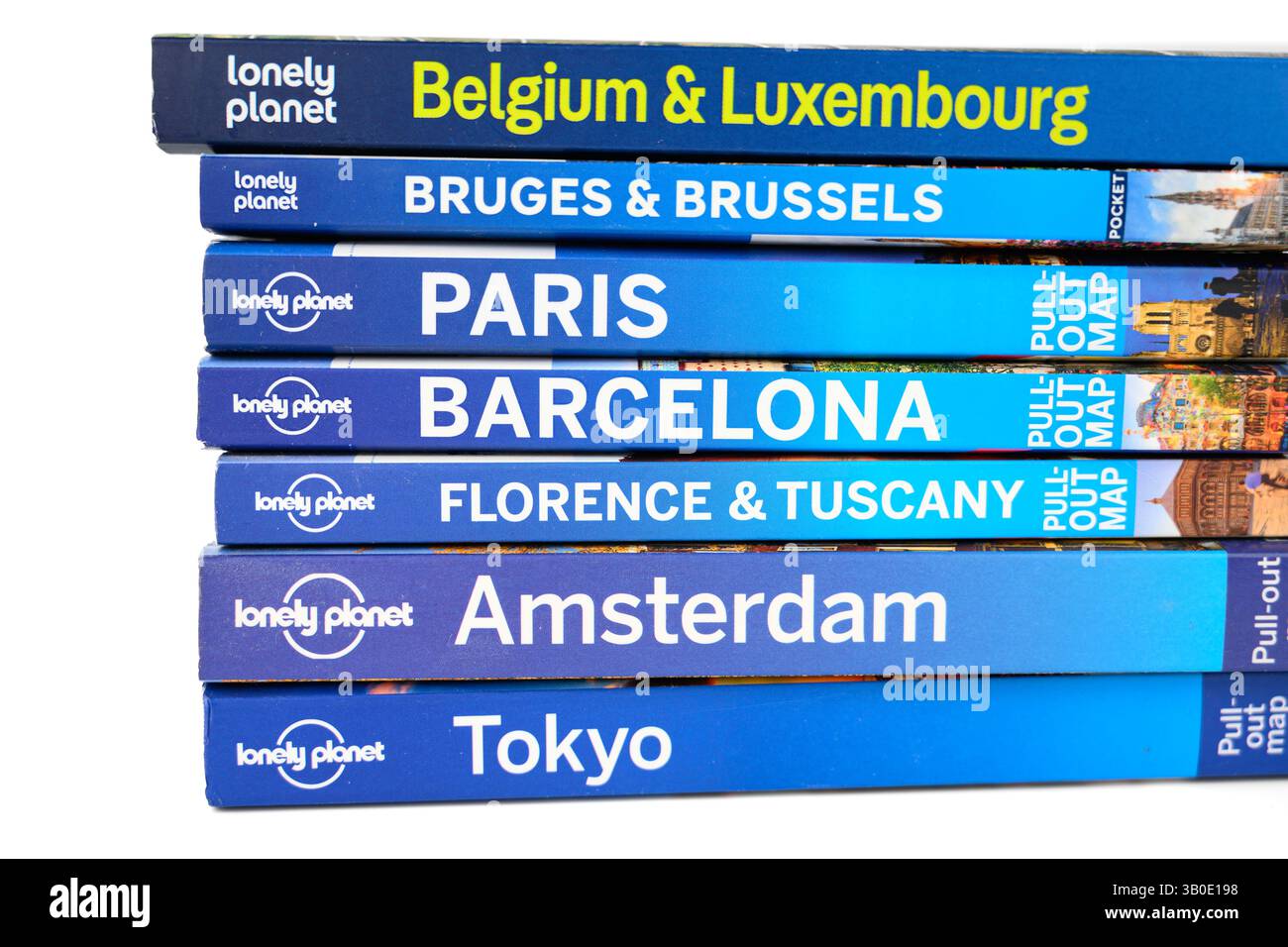 Guides Lonely Planet – pays de Galles, Royaume-Uni – 20 avril 2025 Banque D'Images