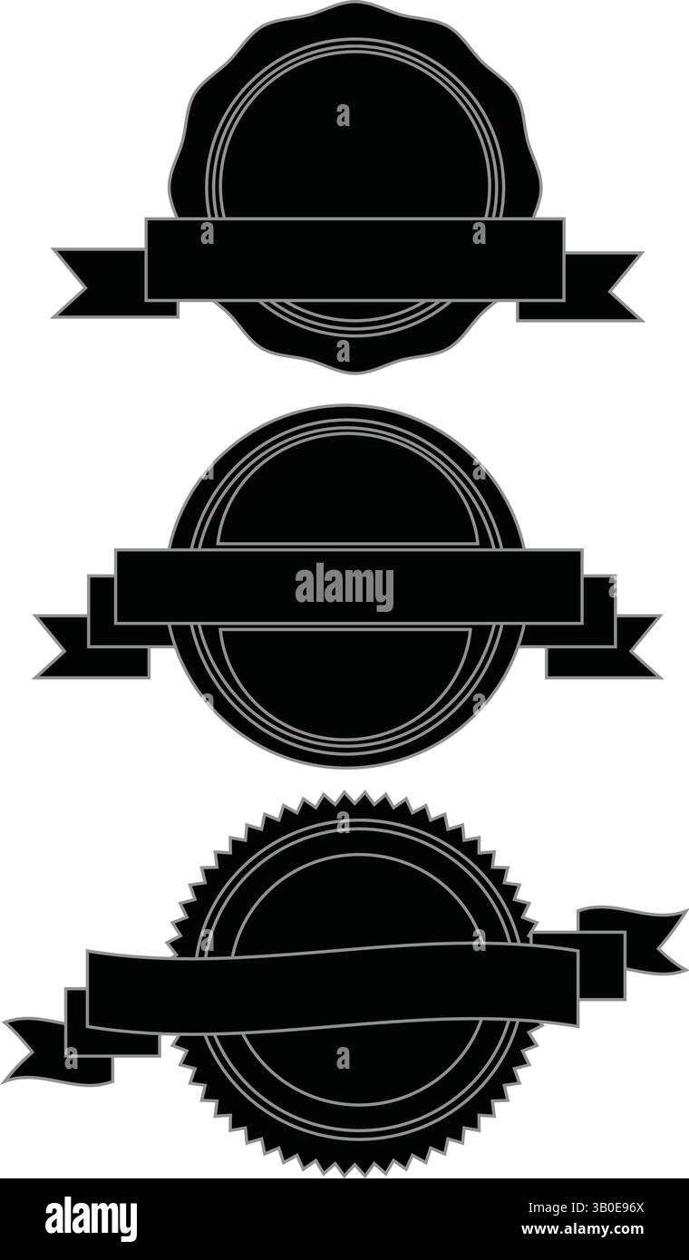 Vintage Retro Vector logo Design pour les bannières – style classique et intemporel Illustration de Vecteur