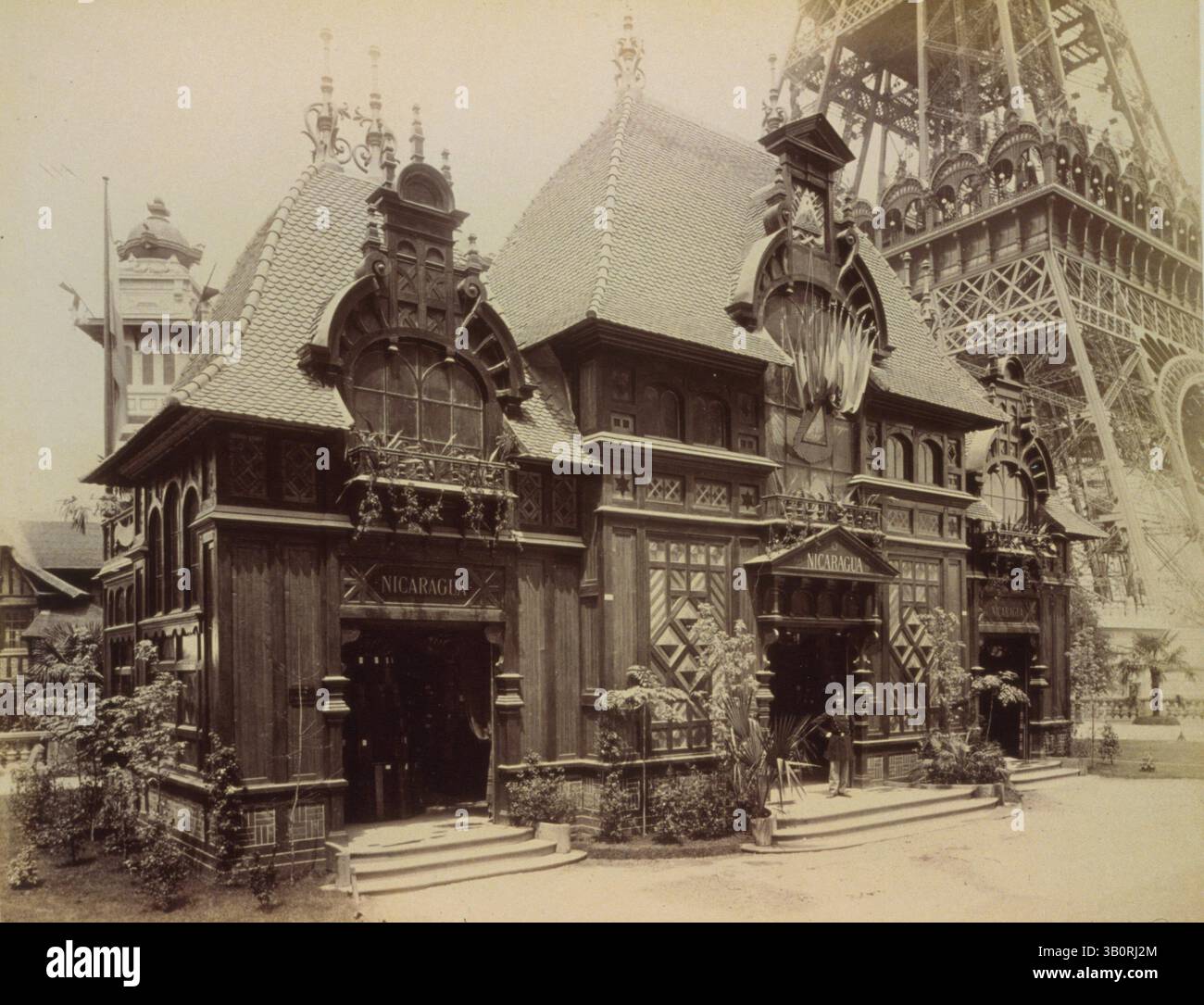 6 juin 1899 - Nicaragua - Pavillon nicaraguayen à l'exposition de Paris en 1899. (Crédit image : © BuyEnlarge/ZUMAPRESS.com) Banque D'Images