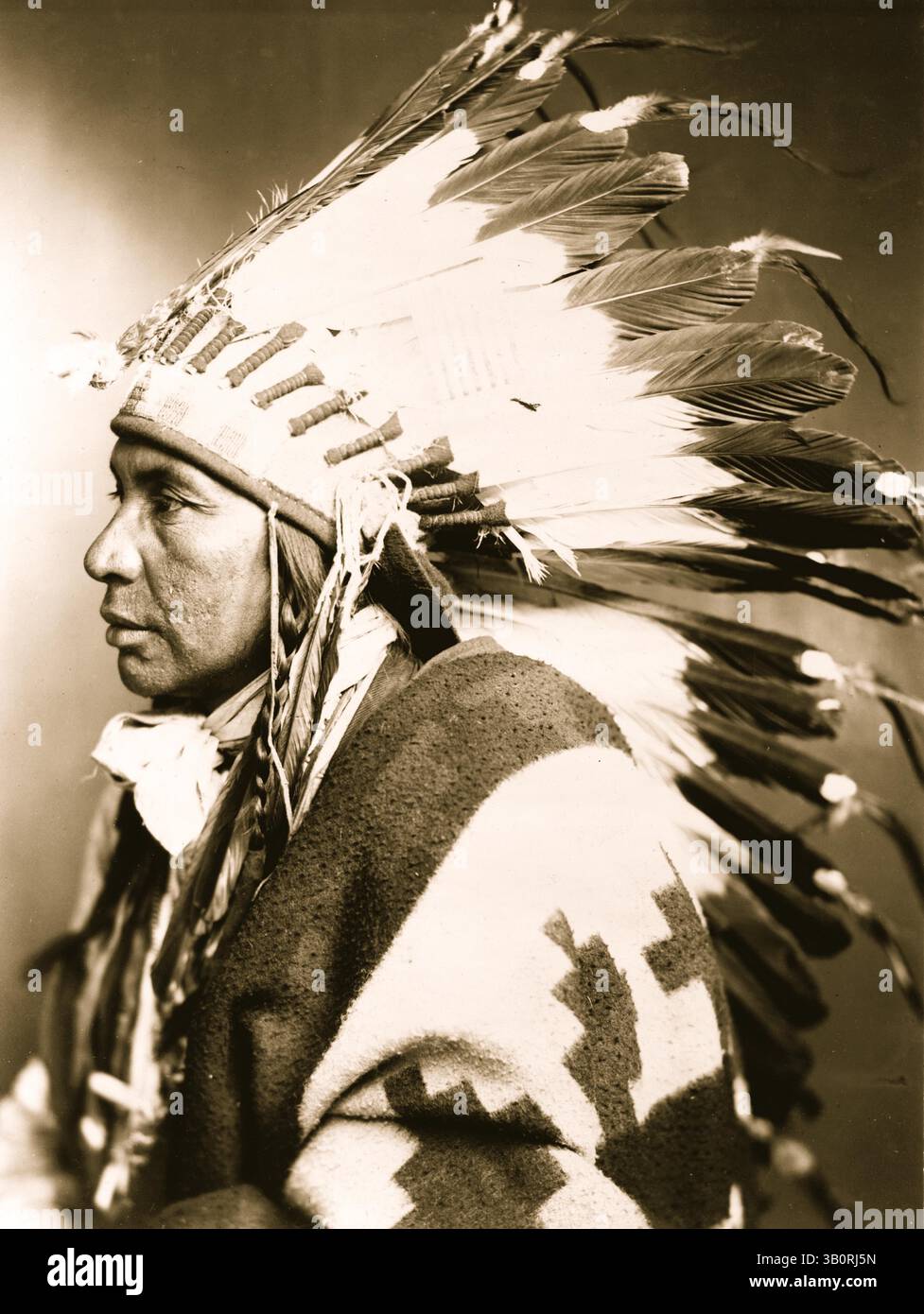 6 juin 1899 - États-Unis - Portrait du chef Sego - Indien Shoshone. (Crédit image : © BuyEnlarge/ZUMAPRESS.com) Banque D'Images
