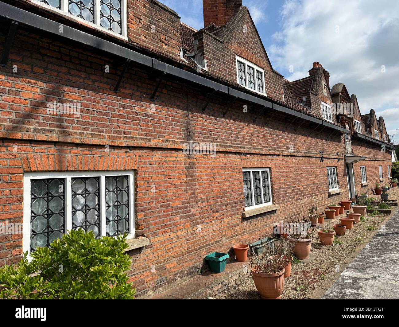 Maisons ALMS à Maidenhead, Berkshire, fondée par salter James Smyth n 1659. Photo : Tony Gale Banque D'Images