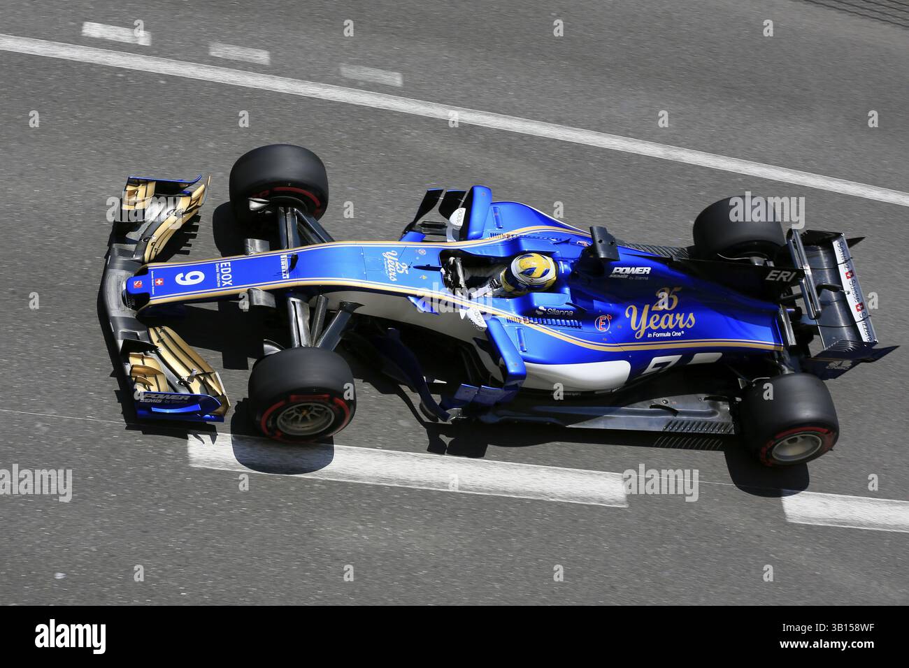 Marcus Ericsson, Sauber, formule 1, formule 1, Grand Prix de F1 Monaco 2017 Banque D'Images