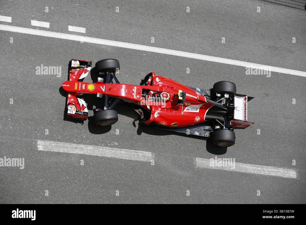 Kimi Raeikkoenen, Ferrari, Grand Prix de formule 1 Monaco 2015 Banque D'Images