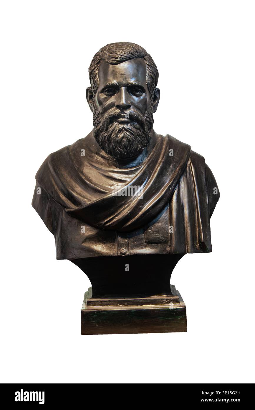 L'utilisateur final doit effacer les droits d'auteur artistiques. Gopabandhu Das. Populairement connu sous le nom de Utkalamani Gopabandhu Das, était un travailleur social, réformateur, activiste politique Banque D'Images