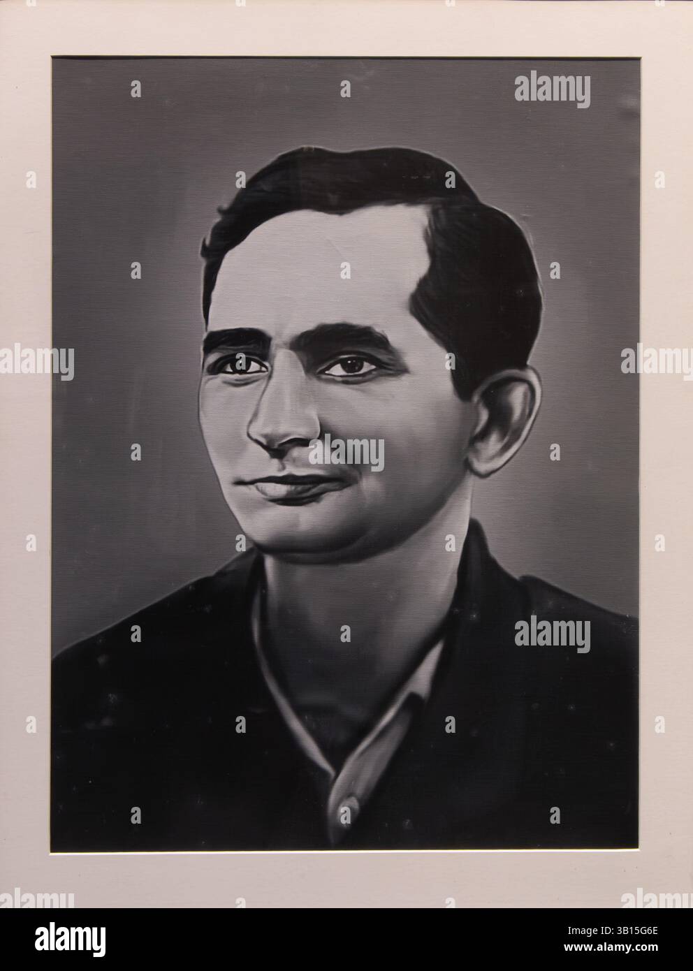 L'utilisateur final doit effacer les droits d'auteur artistiques. Laxmikanta Mohapatra était un poète indien Odia, écrivain, artiste de performance et combattant de la liberté. Banque D'Images