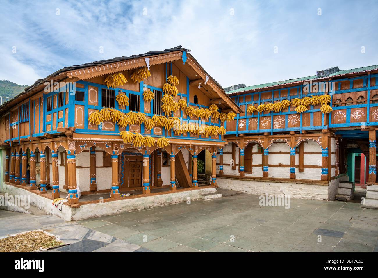 Sainji, Mussoorie, Uttarakhand, Inde Banque D'Images