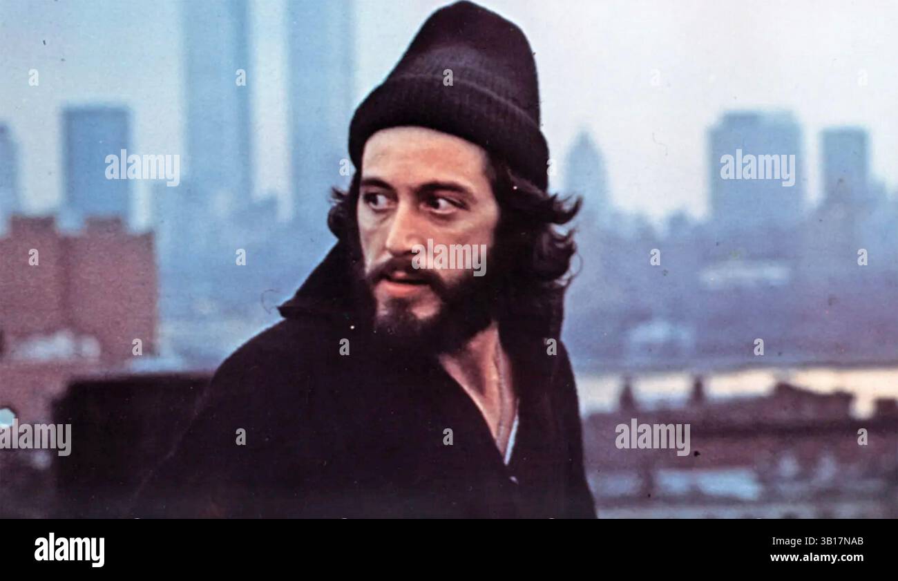 SERPICO 1973 film Paramount Pictures avec Al Pacino dans le rôle du détective Frank Serpico Banque D'Images
