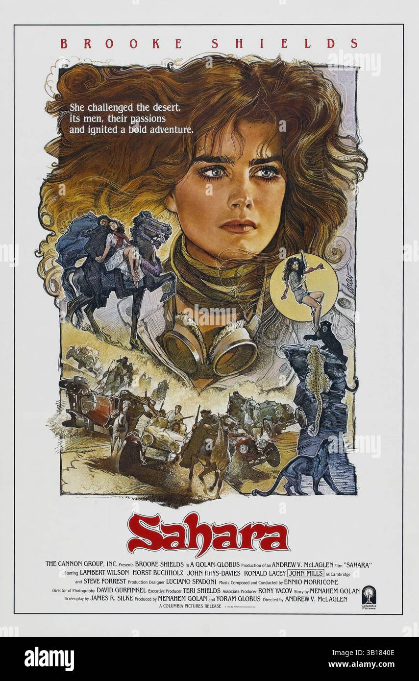 SAHARA (1983), réalisé par ANDREW V. MCLAGLEN. Crédit : CANNON FILMS / album Banque D'Images