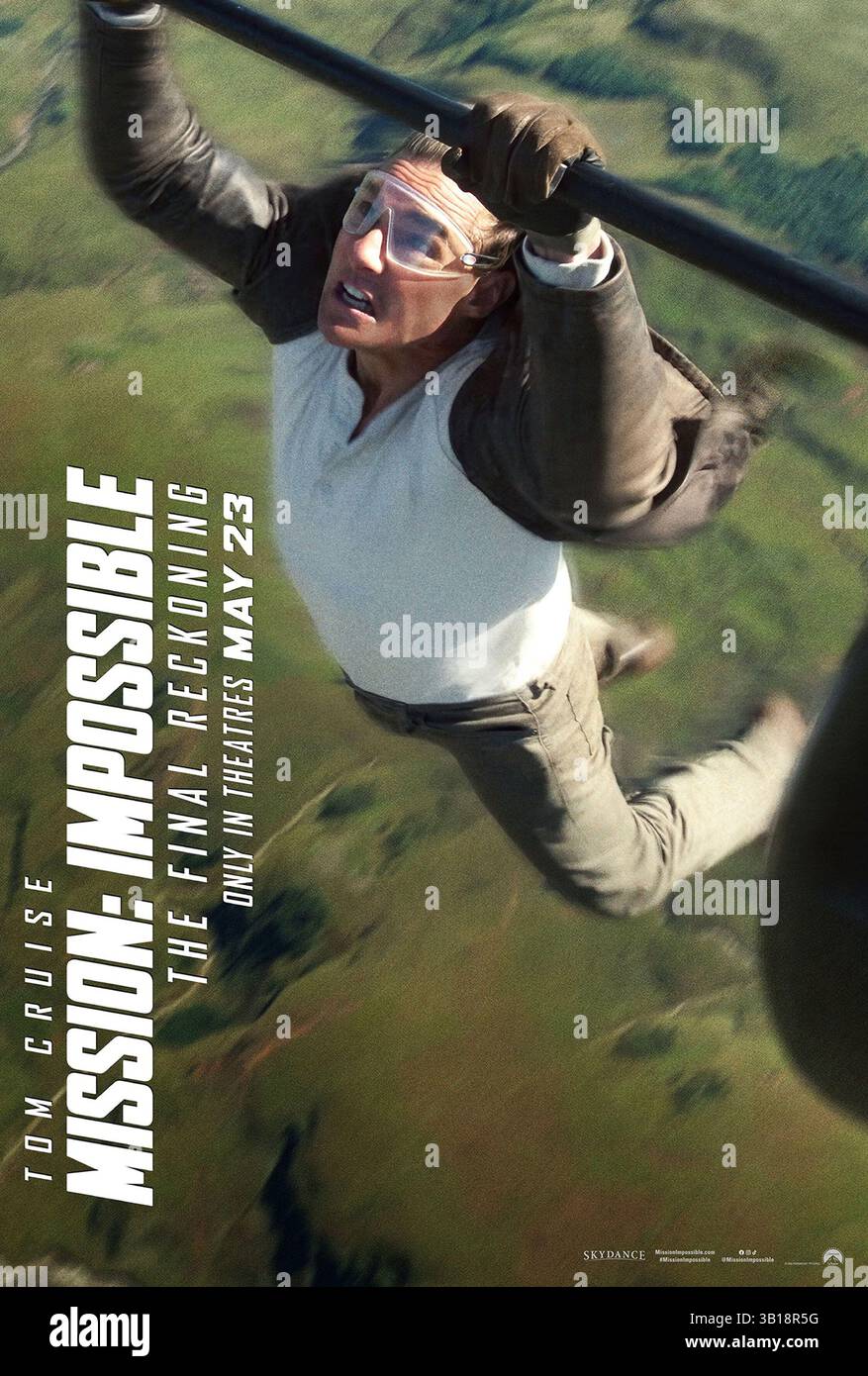 Mission : impossible - The final Reckoning (2025)AFFICHE avec Tom Cruise - 'Ethan Hunt' *Filmstill - usage éditorial seulement* Voir instructions spéciales. C Banque D'Images