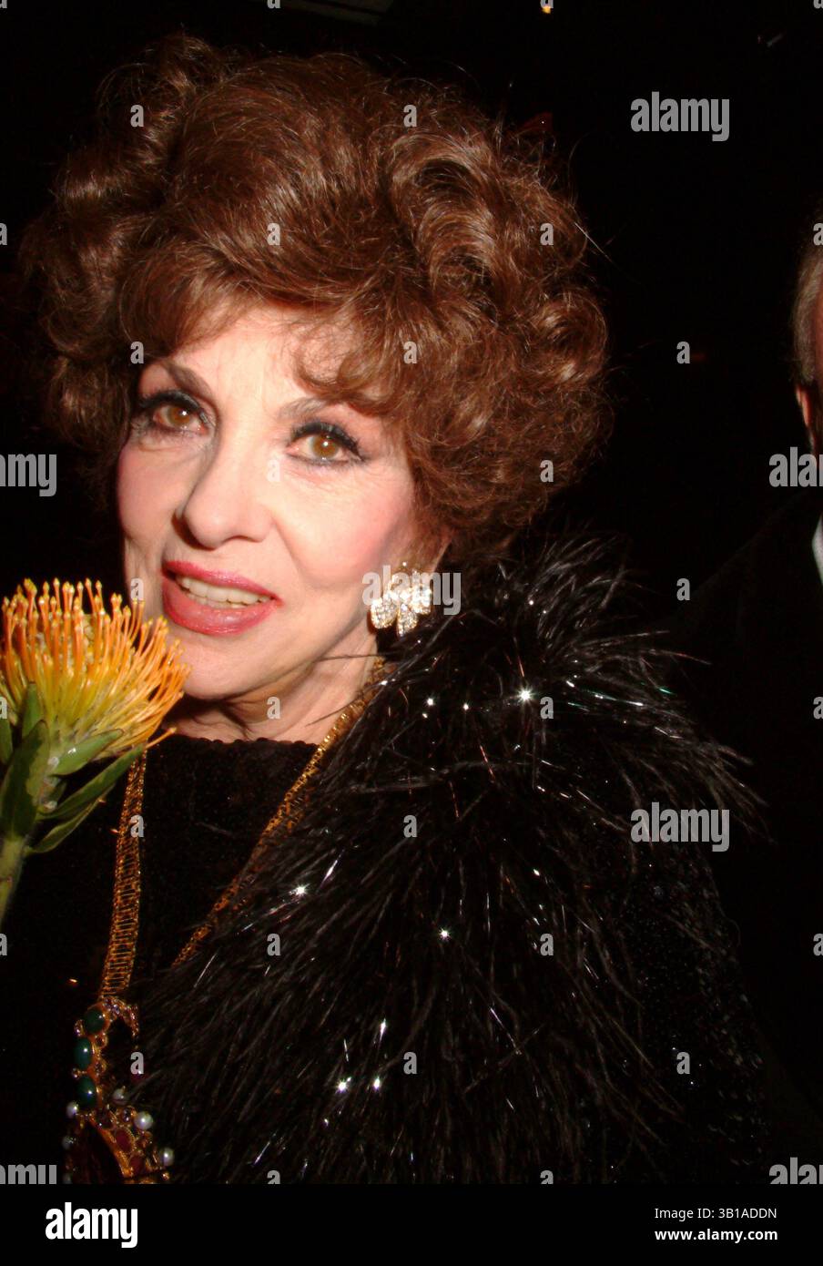 29 septembre 2002 - New York, New York, Etats-Unis - K34364ML.GALA SOIRÉE D'OUVERTURE DU MANDARIN ORIENTAL, NEW YORK AVEC Une VENTE AUX ENCHÈRES CARITATIVE EN DIRECT POUR New York HARVEST, NEW YORK, le 12/01/2003. / GINA LOLLOBRIGIDA(crédit image : © Mitchell Levy/Globe photos/ZUMAPRESS.com) Banque D'Images