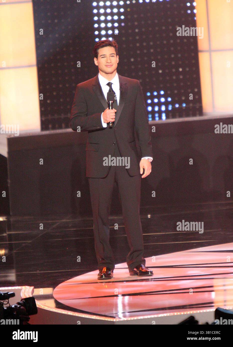 30 janvier 2007 - Hollywood, Californie, États-Unis - K51549EG.2007 MISS AMERICA PAGEANT - SPECTACLE. HÔTEL ALADDIN ET CASINO RESORT, LAS VEGAS, NEVADA 01-29-2007. - 2007.MARIO LOPEZ(crédit image : © Ed Geller/Globe photos/ZUMAPRESS.com) Banque D'Images