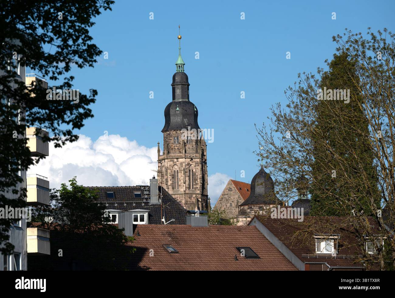 Église St Moritz , Coburg Allemagne Banque D'Images
