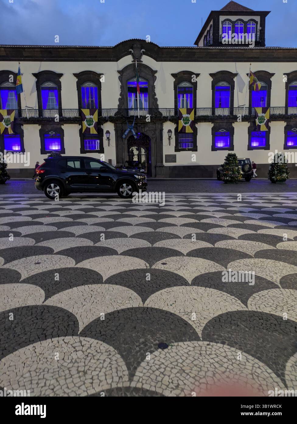 Funchal City Centre Madère Banque D'Images