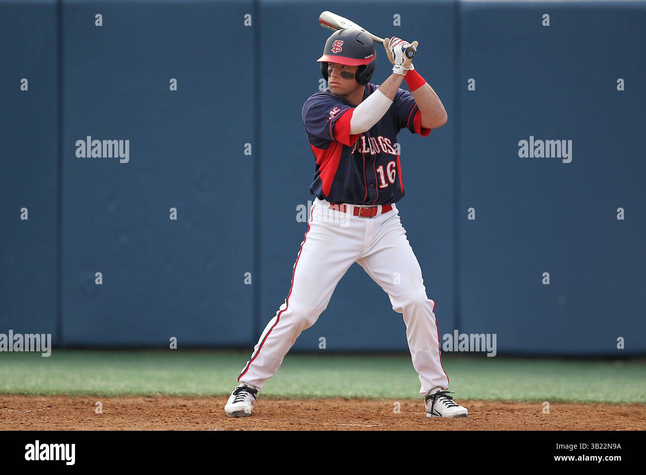 20 février 2011 : le 3e joueur de base #16 Danny Muno des Bulldogs de Fresno State frappe les castors de l'Oregon State(image crédit : © Ken Weisenberger/Cal Sport Media/ZUMAPRESS.com) Banque D'Images