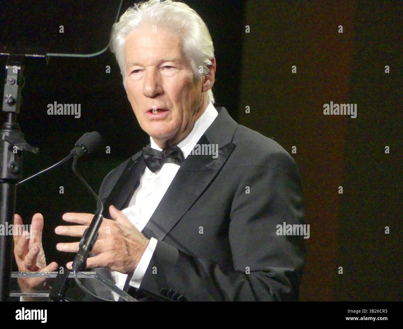 The Glasshouse, Twelenth Avenue, Manhattan New York, NY 10022. 26 avril 2025. Légende hollywoodienne Richard Gere est en tête d'affiche d'un dîner historique du 122e anniversaire de l'Explorers Club 2025 - Paradise Found - à New York. Crédit : ©Julia Mineeva/EGBN News/Alamy Live News crédit : Julia Mineeva/EGBN TV News/Alamy Live News/Alamy Live News Banque D'Images