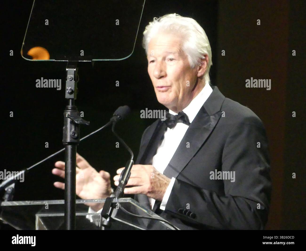 The Glasshouse, Twelenth Avenue, Manhattan New York, NY 10022. 26 avril 2025. Légende hollywoodienne Richard Gere est en tête d'affiche d'un dîner historique du 122e anniversaire de l'Explorers Club 2025 - Paradise Found - à New York. Crédit : ©Julia Mineeva/EGBN News/Alamy Live News crédit : Julia Mineeva/EGBN TV News/Alamy Live News/Alamy Live News Banque D'Images