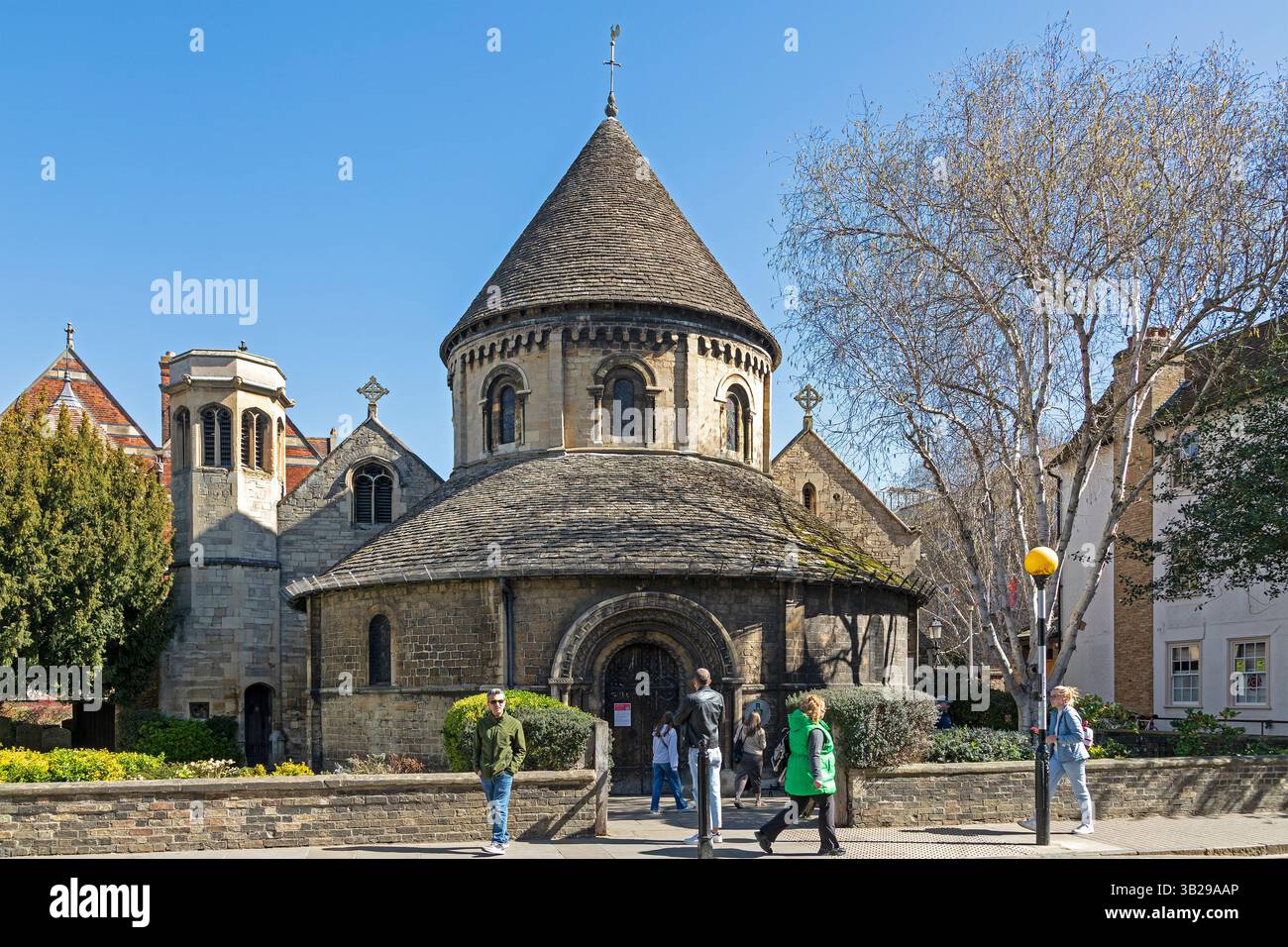 L'église du Saint-Sépulcre, Cambridge, Angleterre, Grande-Bretagne Banque D'Images