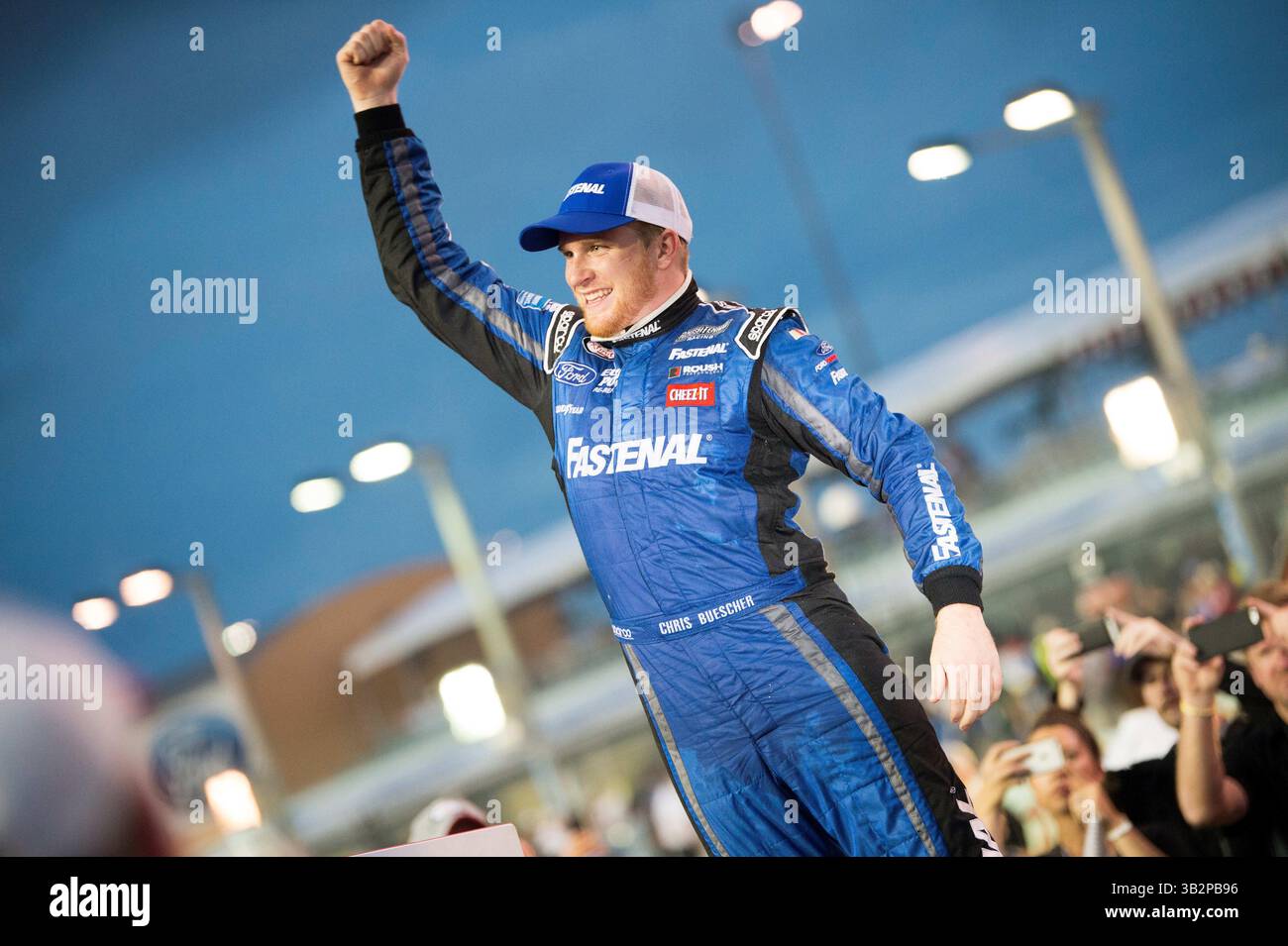 21 novembre 2015 - Homestead, FL, U.S. - Homestead, FL - 21 novembre 2015 : Chris Buescher remporte la Xfinity NASCAR Series au Homestead Miami Speedway à Homestead, FL. (Crédit image : © ASP/CSM via ZUMA Wire) Banque D'Images