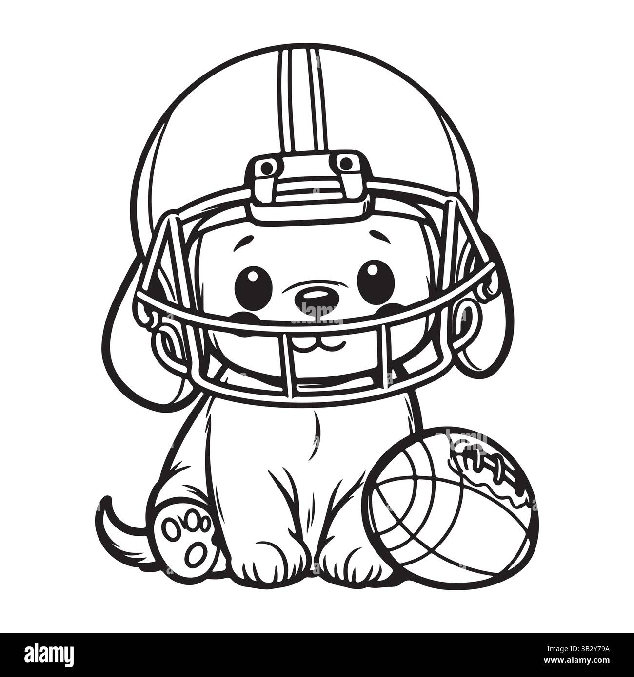 Cute Puppy Vector illustration – adorable chien Clipart Design Illustration de Vecteur