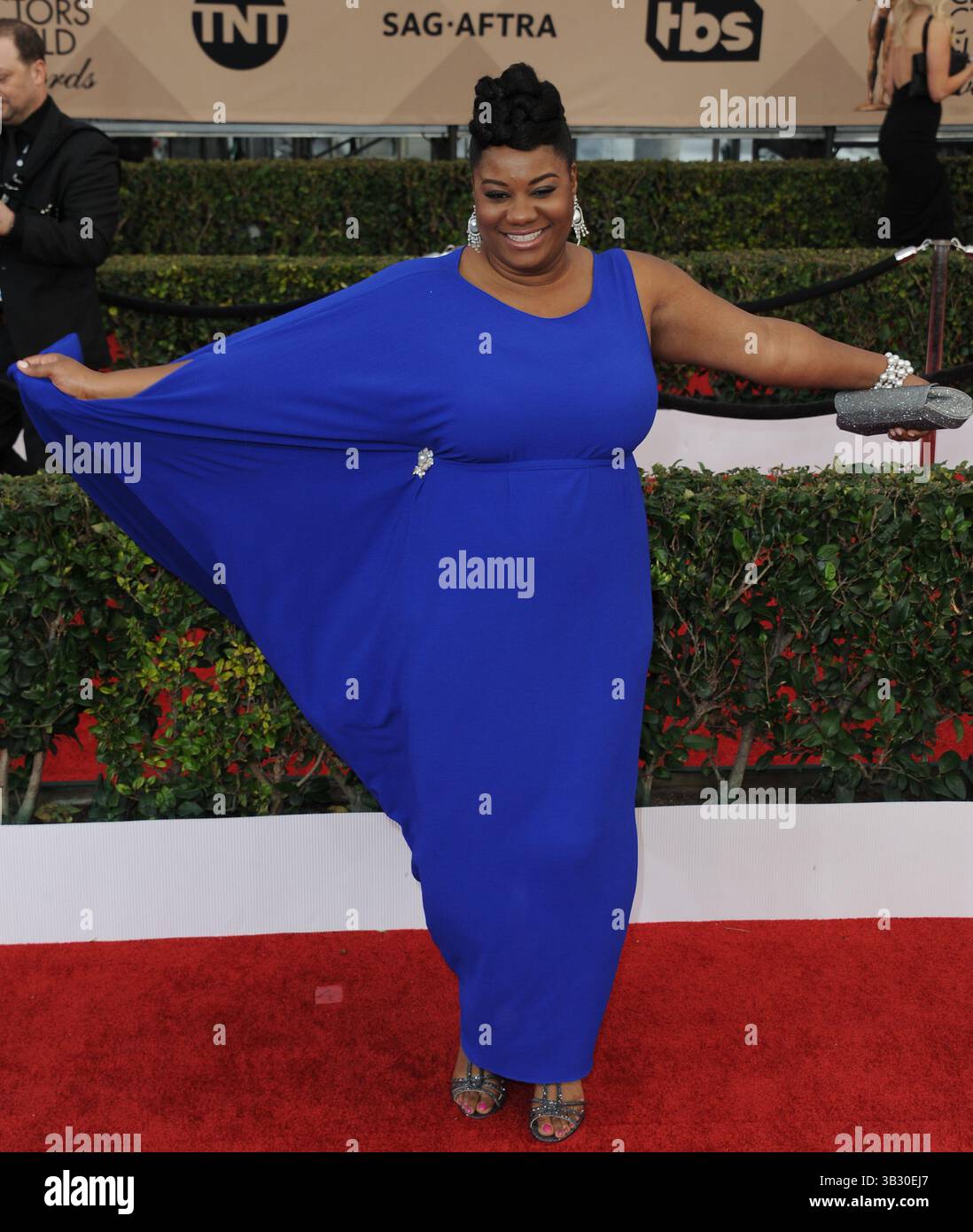 30 janvier 2016 - Hollywood, Californie, États-Unis - participation à la 22e cérémonie annuelle Screen Actors Guild Awards - arrivées au Shrine Auditorium de Los Angeles, Californie, le 30 janvier 2016. 2016 (crédit image : © Dave Longendyke/Globe photos via ZUMA Wire) Banque D'Images
