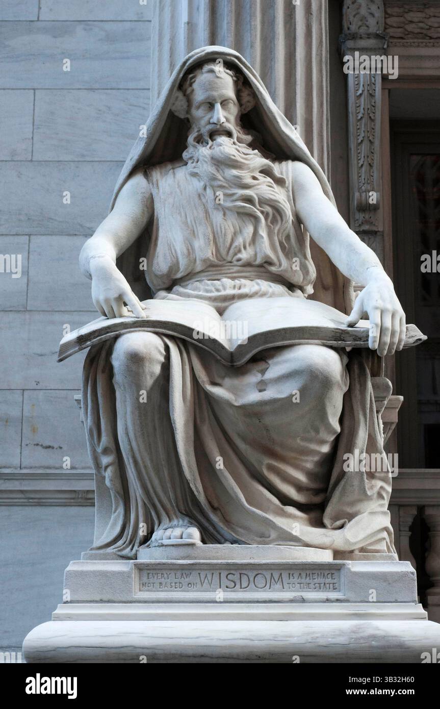 29 septembre 2015 - New York, New York, États-Unis - NEW YORK. Division d'appel de la Cour suprême de l'État de New York. E 25th Street et Madison Avenue. (LUN-ven 9h00 à 17h00 / session de SEA-mer-jeu à partir de 14h00 coupes et ven à partir de 10h00). Ce bâtiment de style palladien soutenu par des colonnes corinthiennes, a été construit en 1900 par James Brown Lord et décoré de sculptures intéressantes comme Justice, The Power et The Studio. En l'espèce, plus de 3 000 appels sont interjetés annuellement. Le lobby présente des expositions des plus célèbres cas. (Crédit image : © via ZUMA Wire) Banque D'Images