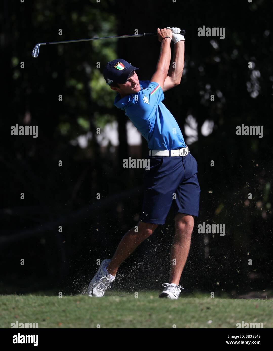 29 décembre 2017 : Andrea Romano (Italie) joue un tir au 54e Championnat International de Golf Junior Orange Bowl au Biltmore à Coral Gables, en Floride. Mario Houben/CSM(image de crédit : &copy ; Mario Houben/CSM via ZUMA Wire) Banque D'Images
