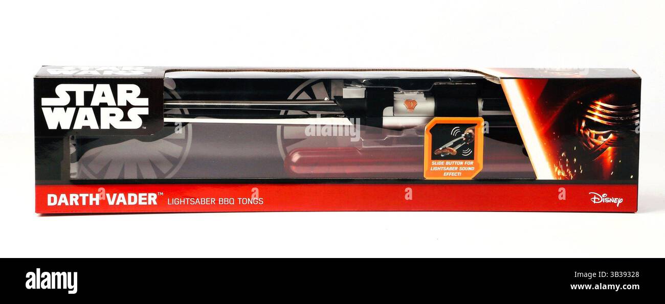 17 novembre 2017 - Doral, FL, États-Unis - sur la photo sont les pinces pour barbecue au sabre laser, l'un des articles pour le Guide des cadeaux Dave Barry 2017. (Crédit image : © Carl juste/TNS via ZUMA Wire) Banque D'Images