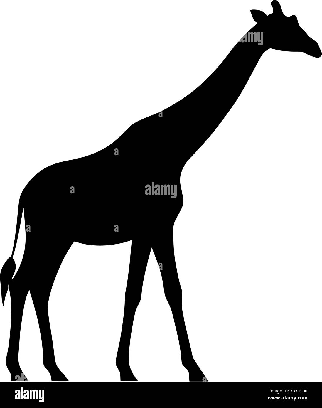 Girafe silhouette illustration vectorielle animaux sauvages africains design graphique zoo d'art Illustration de Vecteur Girafe silhouette illustration vectorielle animaux sauvages africains design graphique zoo d'art Illustration de Vecteur