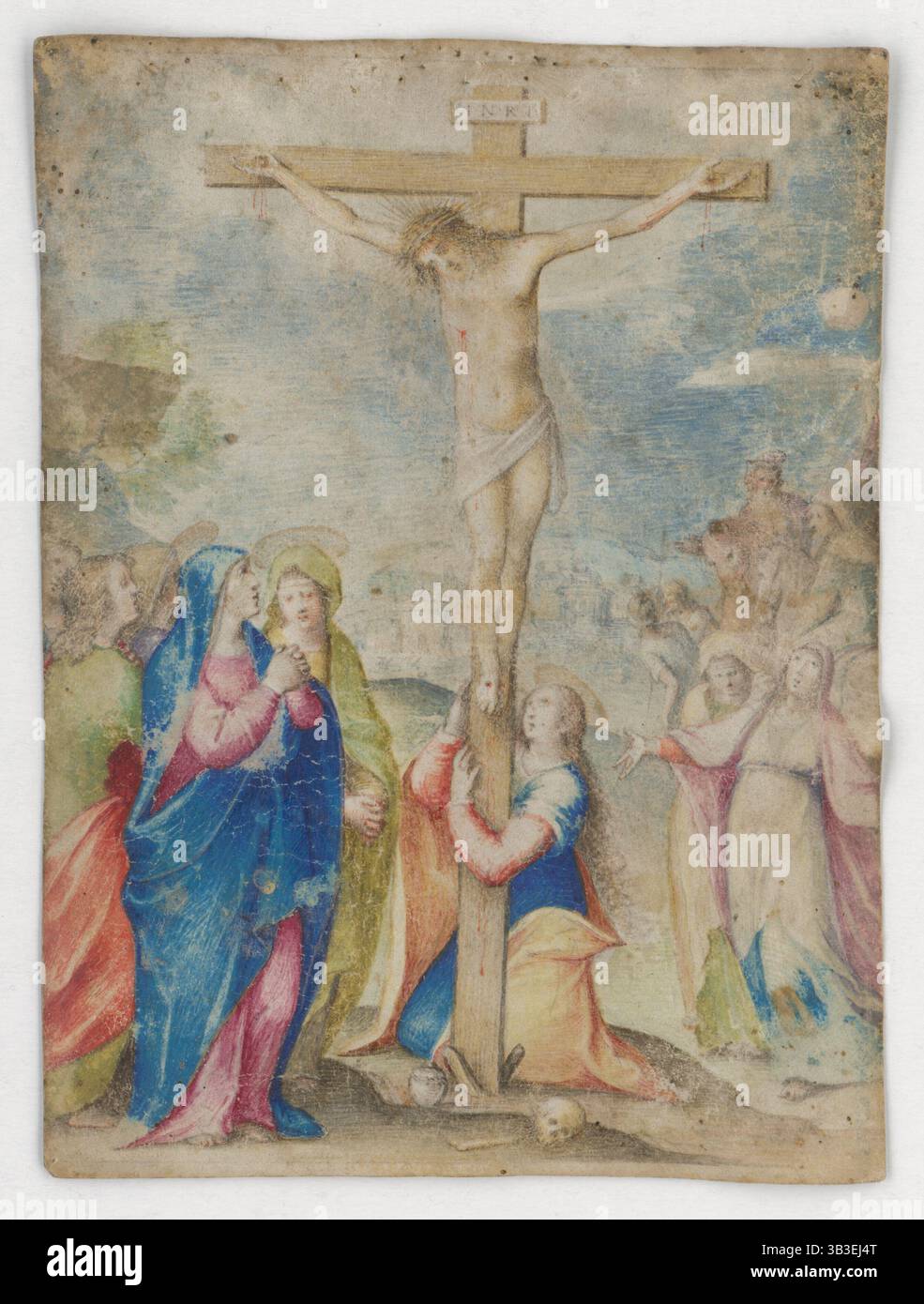 Crucifixion, 1601/1700. Banque D'Images