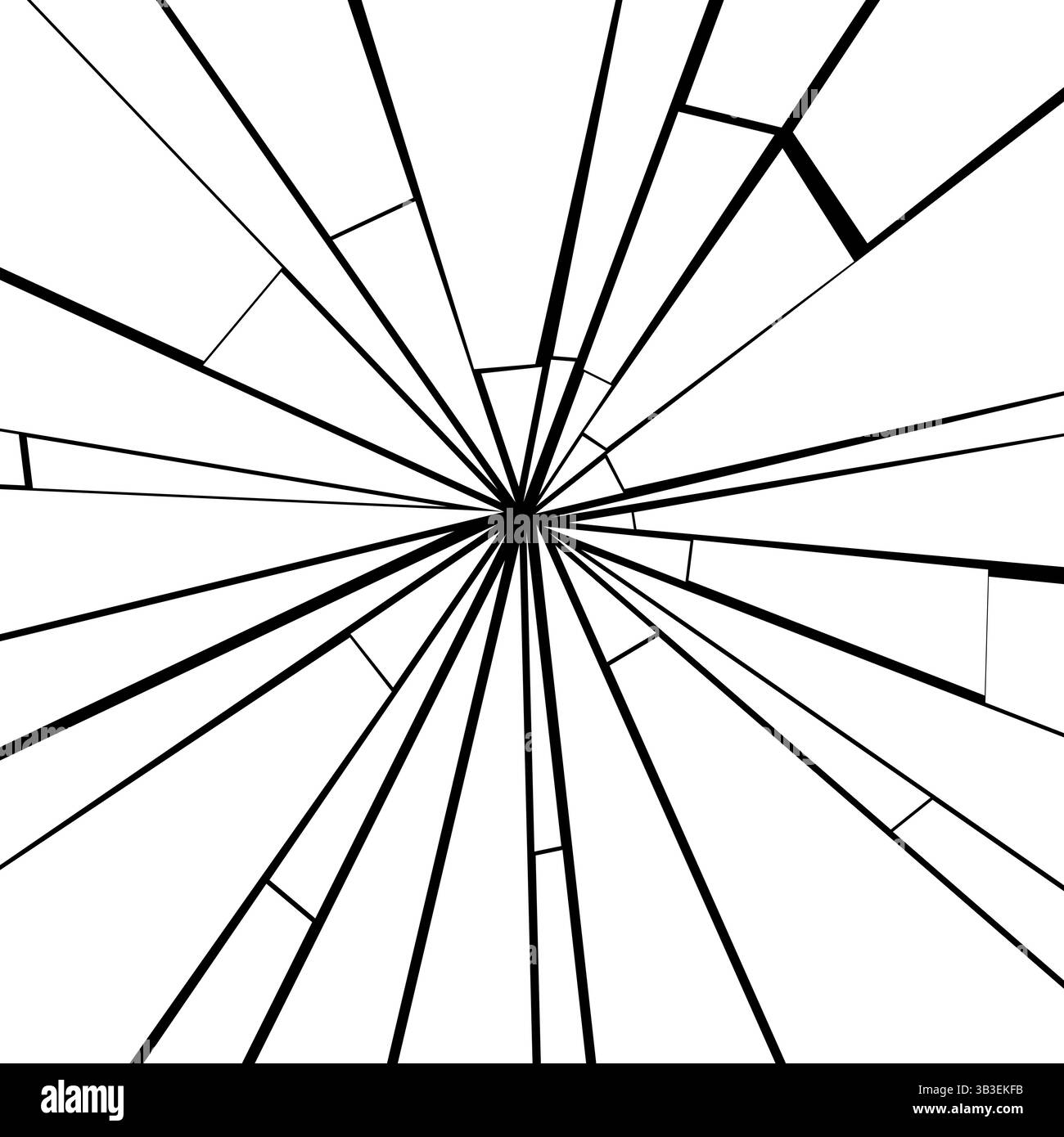 Texture vectorielle en verre brisée. Verre brisé avec des fissures - illustration vectorielle de superposition. Illustration de Vecteur