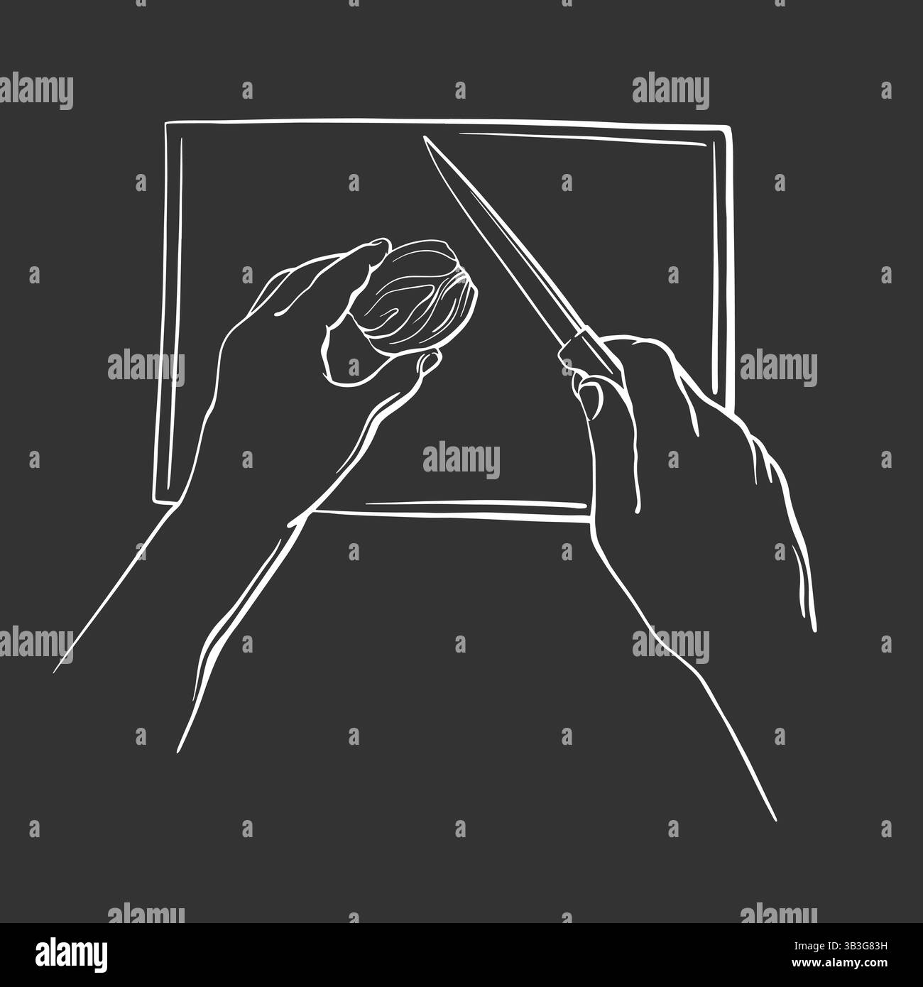 Chef vectoriel, set de casquettes. Cuisiner les chapeaux isolés sur fond blanc. Silhouette noire pour le design bakeshop Illustration de Vecteur