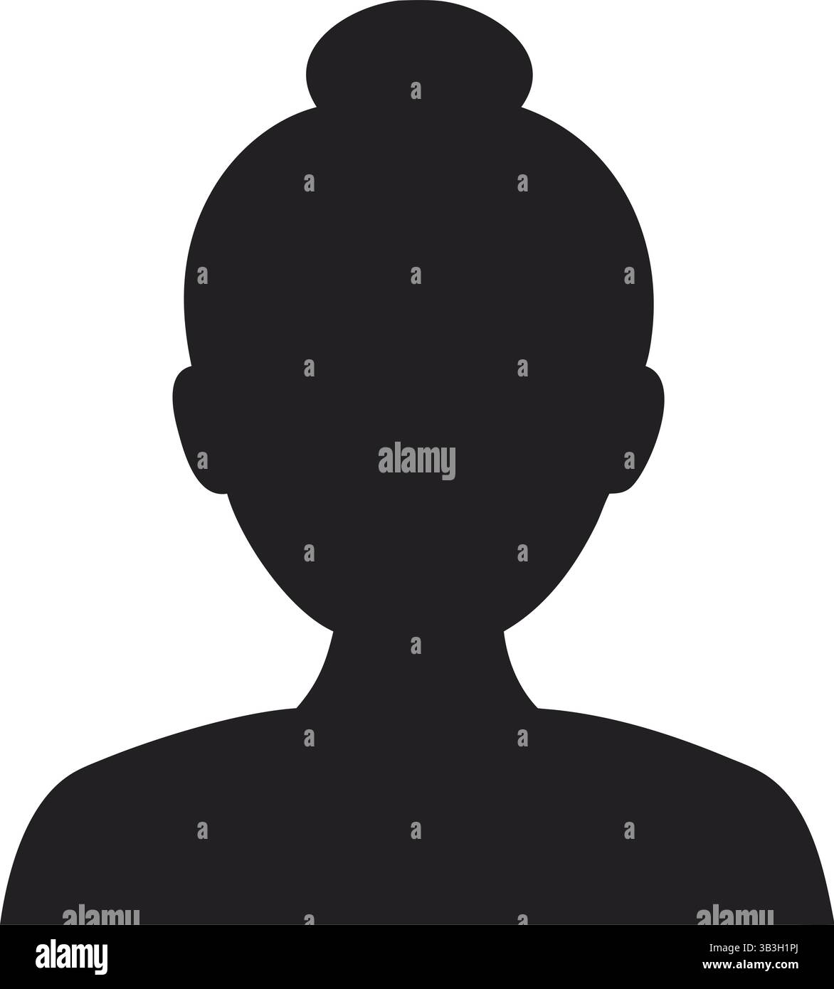 Lady Silhouette avec chapeau et robe | élégant | mode | Vintage Illustration de Vecteur