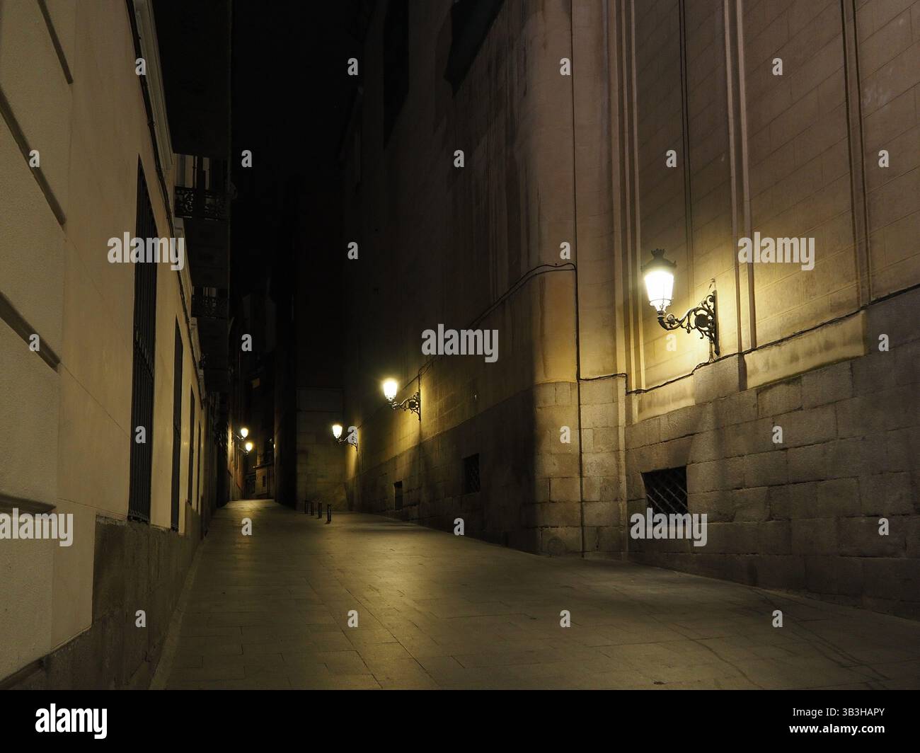 Espagne après le black-out Banque D'Images