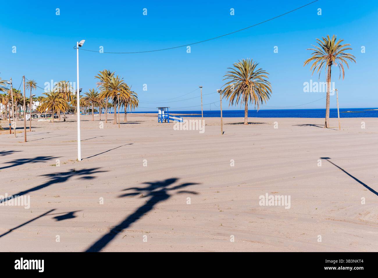 Plage de Los Cocones. Carboneras, Almería, Andalucía, Espagne, Europe Banque D'Images